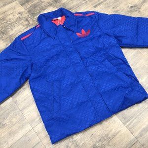 NEW Adidas Adicolor Heritage Now Monogram Puffer Jacket IB2023 Women‎ Small DOWN